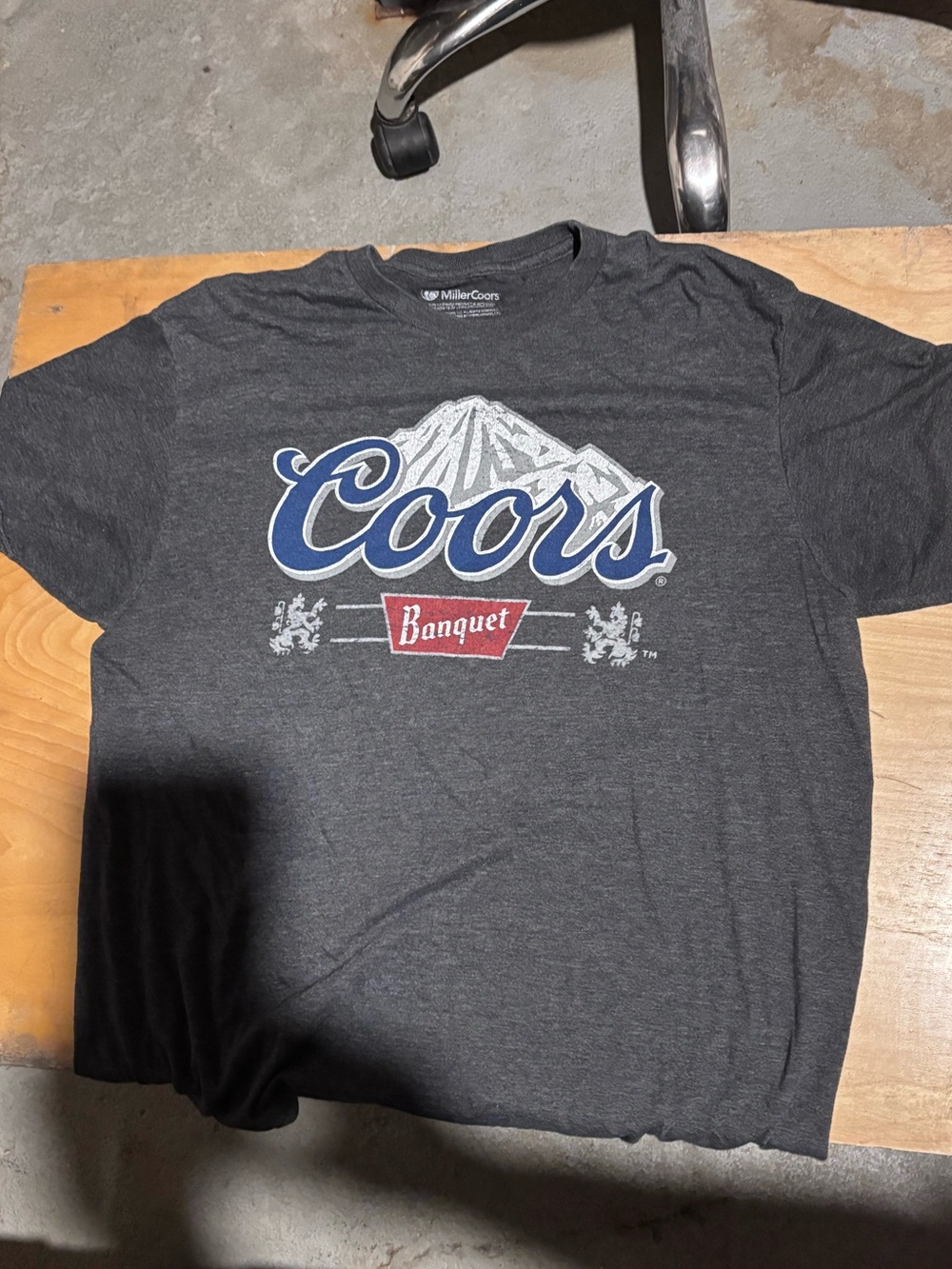 Men's Graphic Tee - Charcoal